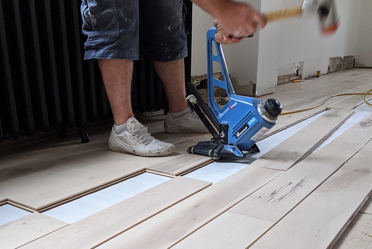 installation plancher